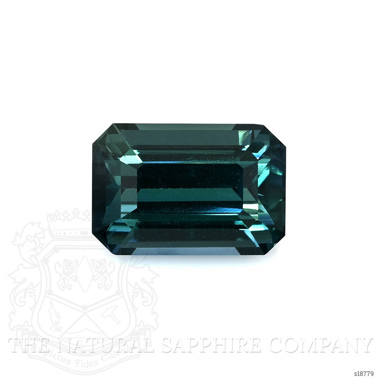3.51 Ct. Greenish Blue Sapphire from Ceylon (Sri Lanka)