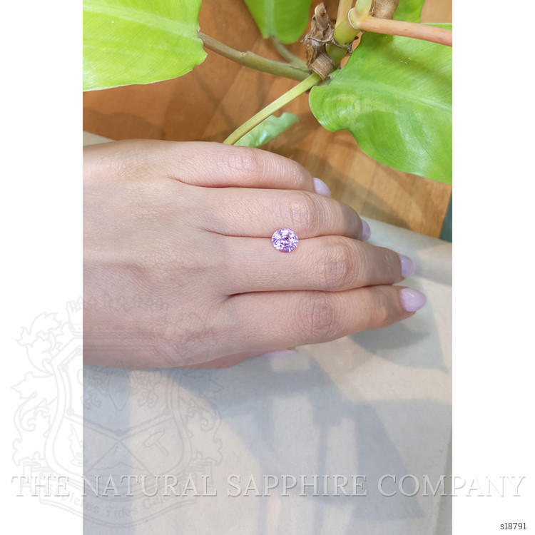 2.15 Ct. Pinkish Purple Sapphire from Ceylon (Sri Lanka)