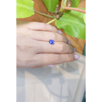2.16 Ct. Blue Sapphire from Ceylon (Sri Lanka) Life Style