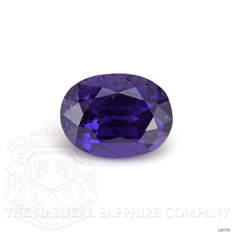 2.46 Ct. Purple Sapphire from Ceylon (Sri Lanka)