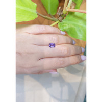 1.76 Ct. Purple Sapphire from Ceylon (Sri Lanka) Life Style