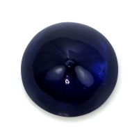 5.72 Ct. Blue Cabochon Sapphire from Ceylon (Sri Lanka) Video