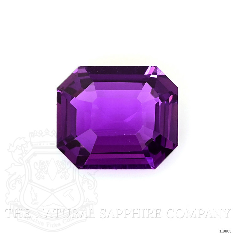 2.62 Ct. Purple Sapphire from Ceylon (Sri Lanka)