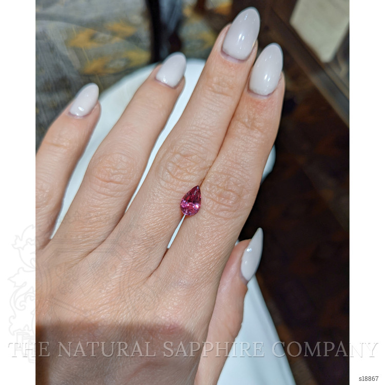 1.51 Ct. Padparadscha Sapphire from Ceylon (Sri Lanka)