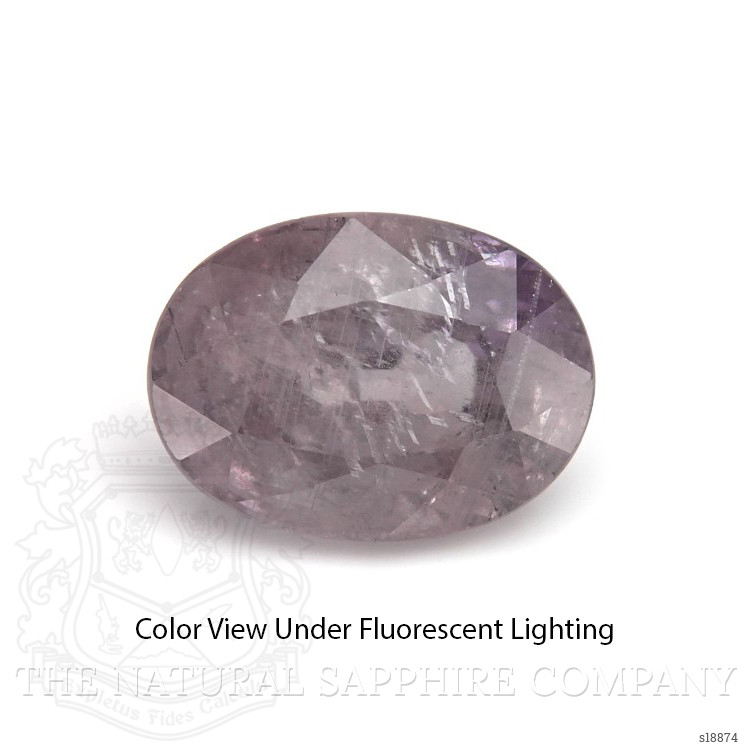 6.57 Ct. Color Change Sapphire from Ceylon (Sri Lanka)