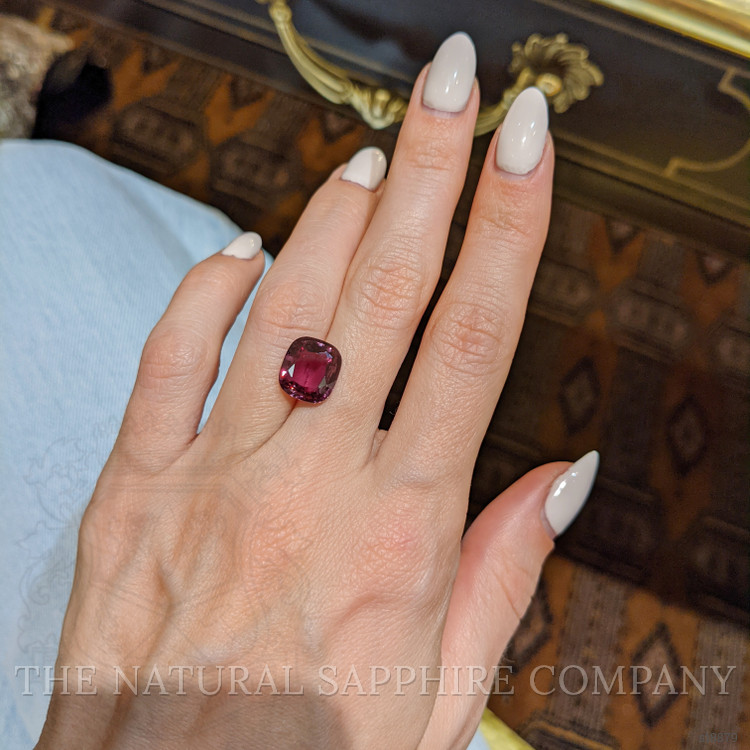 5.78 Ct. Reddish Orange Sapphire from Madagascar