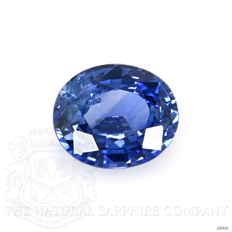 2.05 Ct. Blue Sapphire from Ceylon (Sri Lanka)