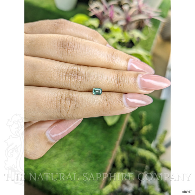 0.55 Ct. Green Sapphire from Madagascar