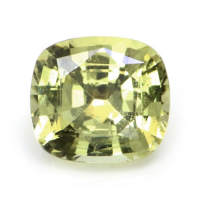 1.24 Ct. Yellowish Green Sapphire from Ceylon (Sri Lanka) Video