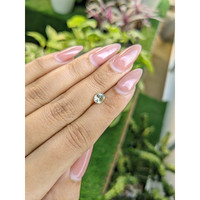 0.83 Ct. Yellowish Green Sapphire from Ceylon (Sri Lanka) Life Style