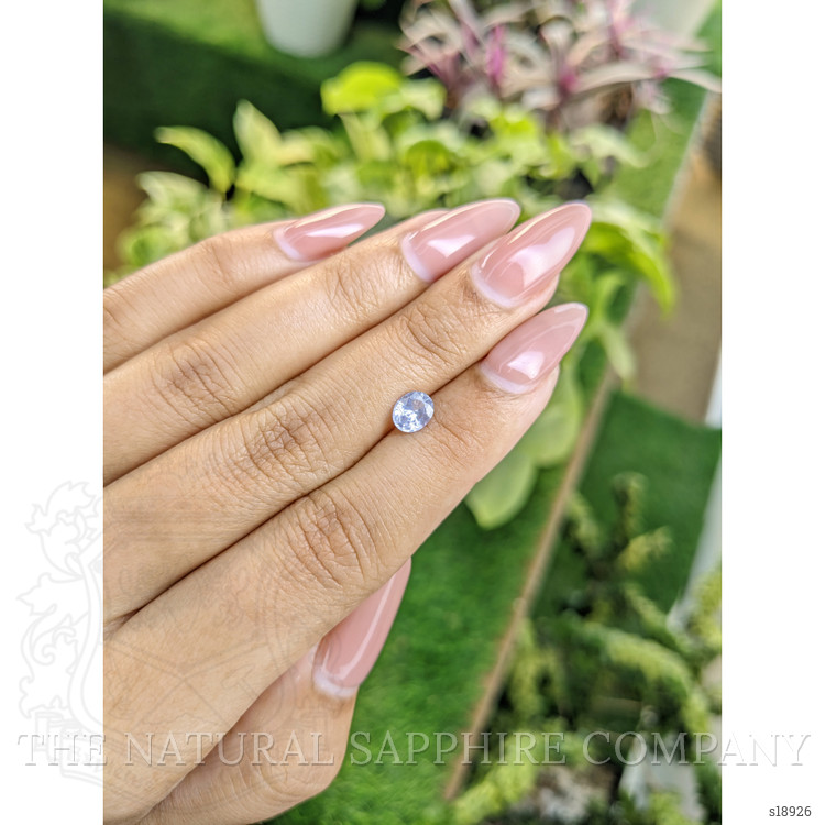 0.81 Ct. Violet Sapphire from Ceylon (Sri Lanka)