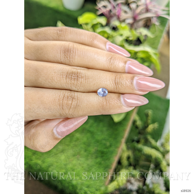 0.81 Ct. Violet Sapphire from Ceylon (Sri Lanka)