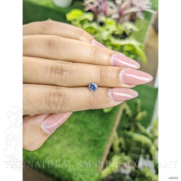0.56 Ct. Blue Sapphire from Ceylon (Sri Lanka)