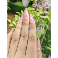 0.56 Ct. Blue Sapphire from Ceylon (Sri Lanka) Life Style
