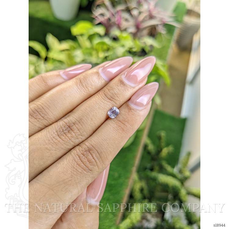 0.65 Ct. Violet Sapphire from Ceylon (Sri Lanka)