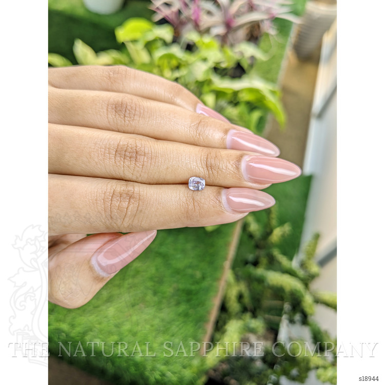 0.65 Ct. Violet Sapphire from Ceylon (Sri Lanka)