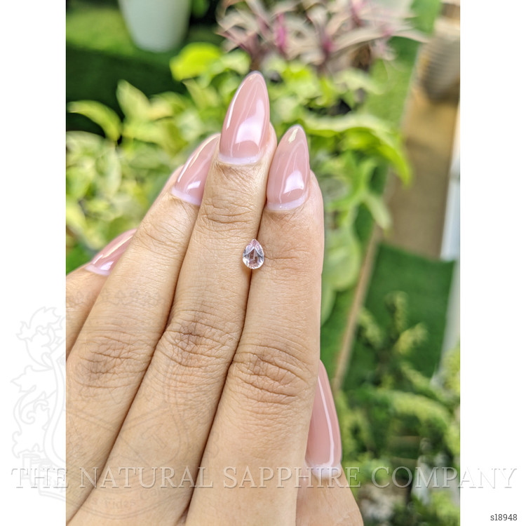0.52 Ct. Pink Sapphire from Ceylon (Sri Lanka)
