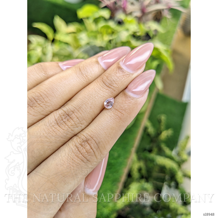 0.52 Ct. Pink Sapphire from Ceylon (Sri Lanka)