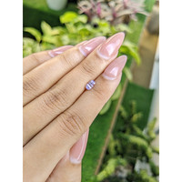 0.66 Ct. Purple Sapphire from Ceylon (Sri Lanka) Life Style