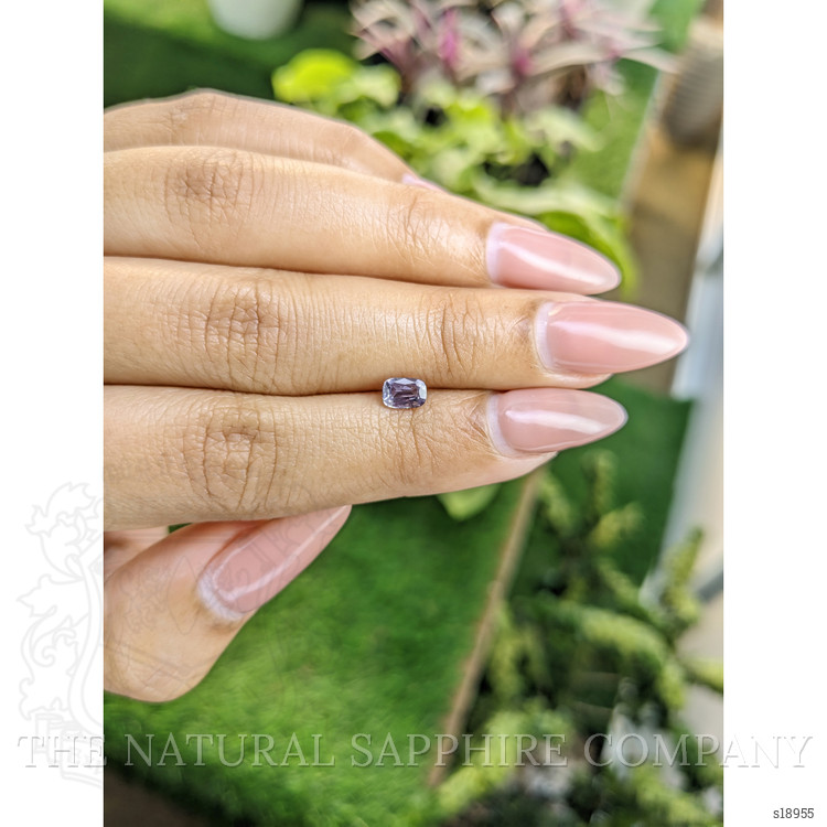 0.61 Ct. Purple Sapphire from Ceylon (Sri Lanka)