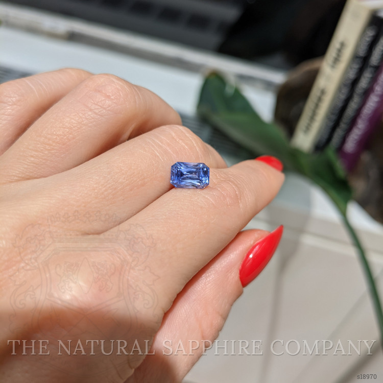 2.67 Ct. Blue Sapphire from Ceylon (Sri Lanka)