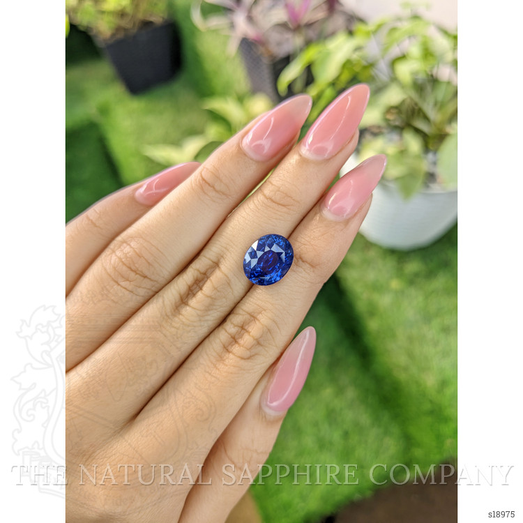 8.24 Ct. Blue Sapphire from Madagascar