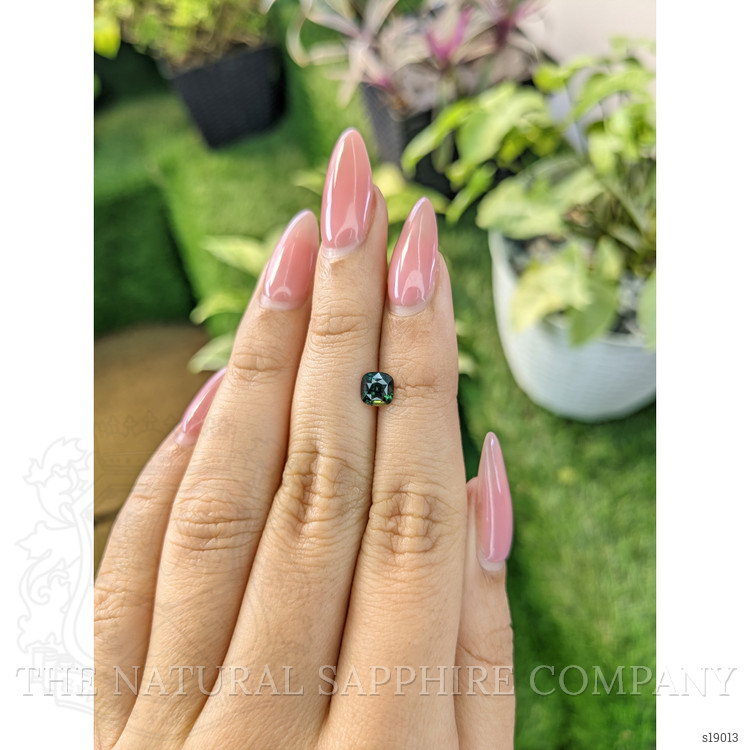 0.90 Ct. Yellowish Green Sapphire from Madagascar