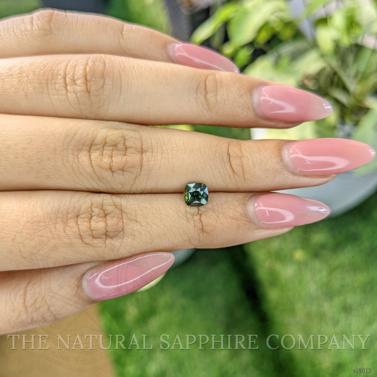 0.90 Ct. Yellowish Green Sapphire from Madagascar