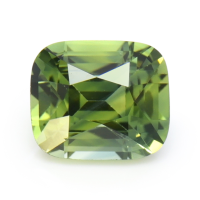 0.81 Ct. Yellowish Green Sapphire from Madagascar Video