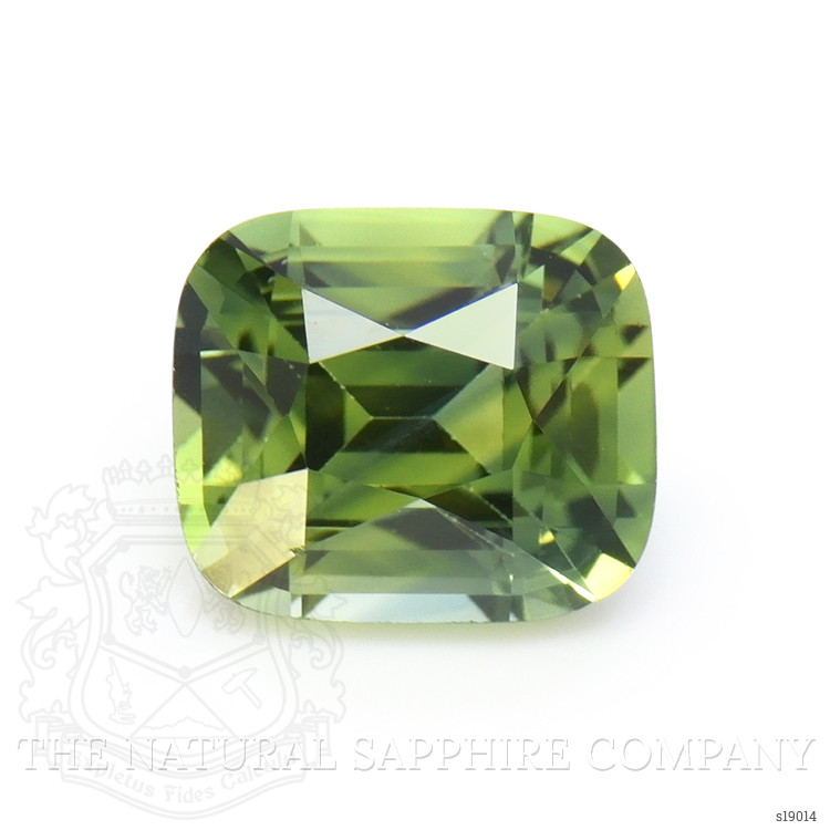 0.81 Ct. Yellowish Green Sapphire from Madagascar