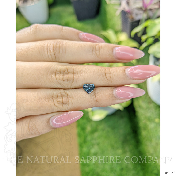 1.20 Ct. Greyish Blue Sapphire from Madagascar