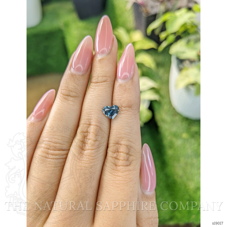 1.20 Ct. Greyish Blue Sapphire from Madagascar