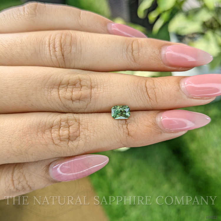 1.18 Ct. Green Sapphire from Madagascar