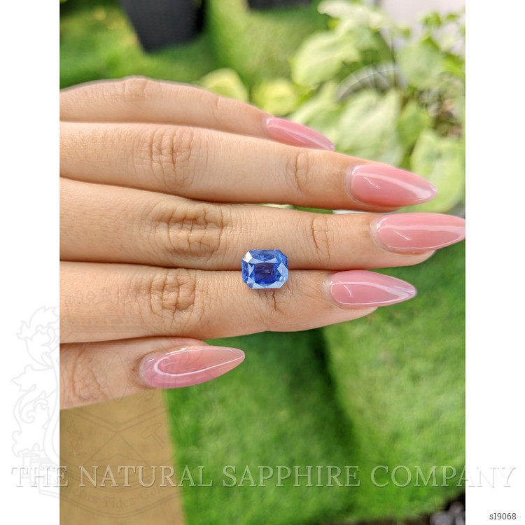 5.06 Ct. Blue Sapphire from Ceylon (Sri Lanka)