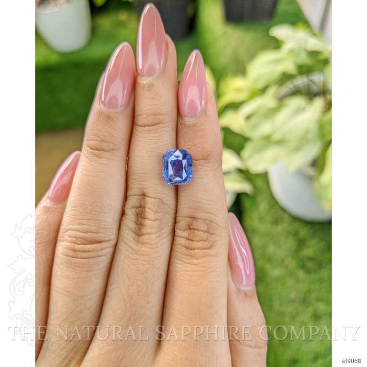 5.06 Ct. Blue Sapphire from Ceylon (Sri Lanka)