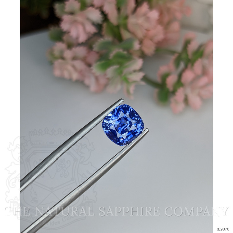 5.13 Ct. Blue Sapphire from Ceylon (Sri Lanka)