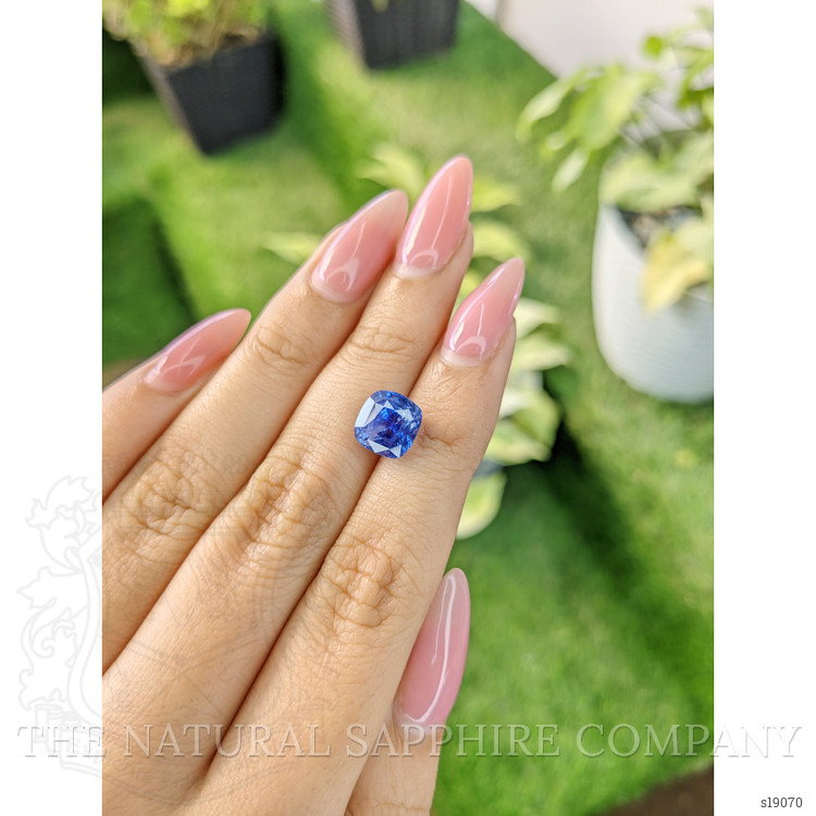 5.13 Ct. Blue Sapphire from Ceylon (Sri Lanka)