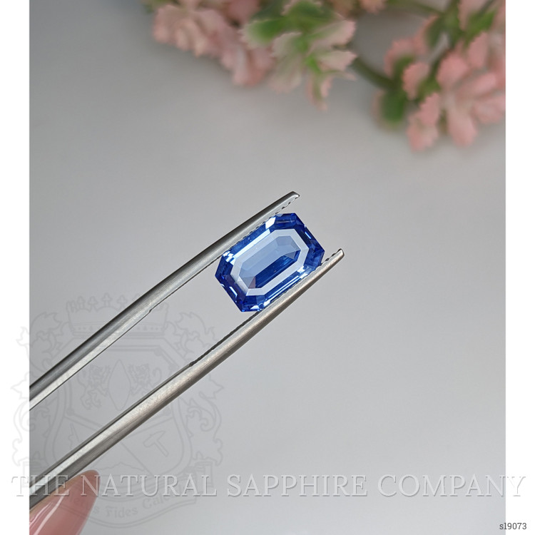 4.12 Ct. Blue Sapphire from Ceylon (Sri Lanka)