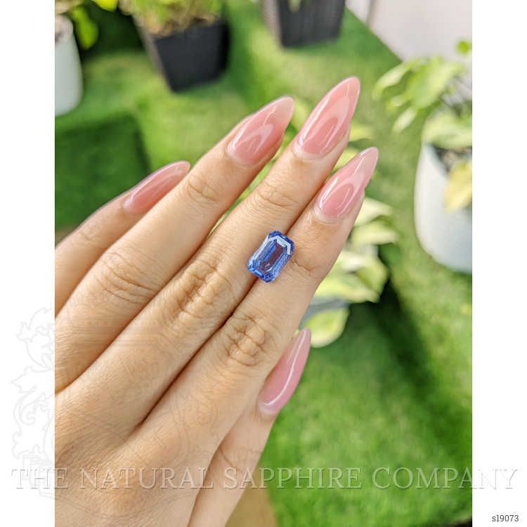 4.12 Ct. Blue Sapphire from Ceylon (Sri Lanka)