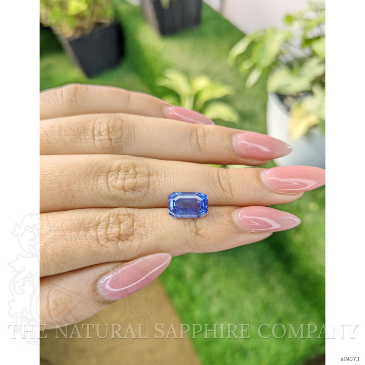 4.12 Ct. Blue Sapphire from Ceylon (Sri Lanka)