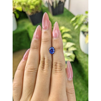 1.70 Ct. Blue Sapphire from Ceylon (Sri Lanka) Life Style