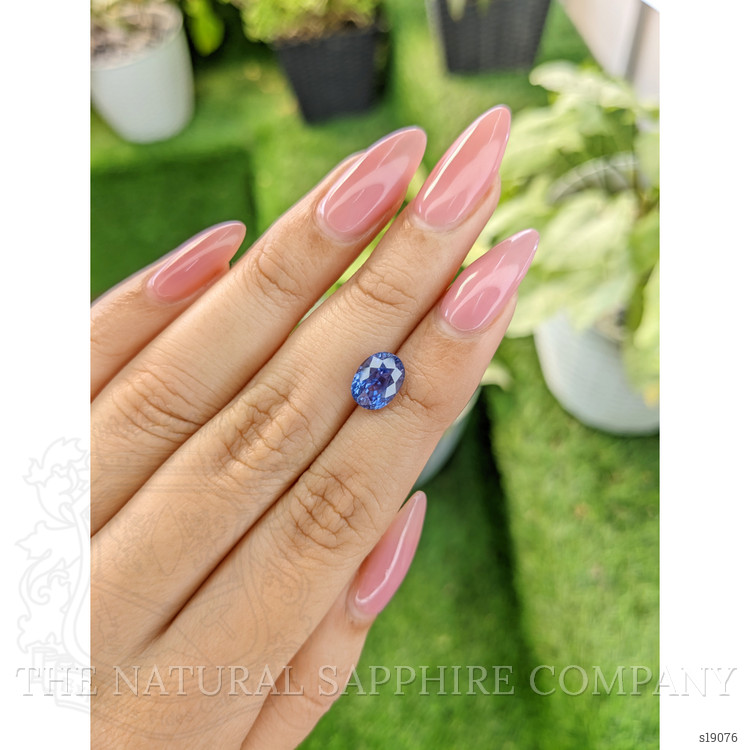 3.12 Ct. Blue Sapphire from Ceylon (Sri Lanka)