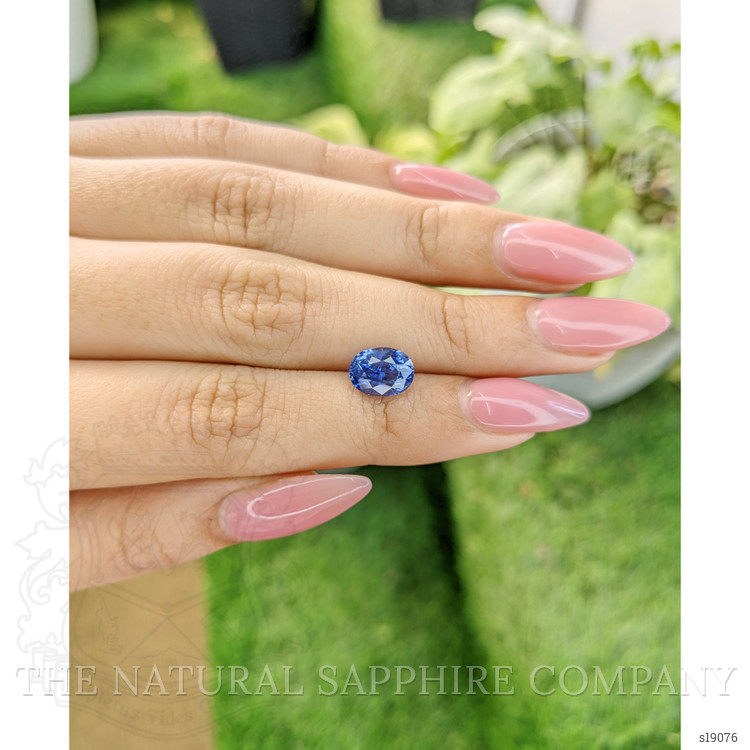 3.12 Ct. Blue Sapphire from Ceylon (Sri Lanka)