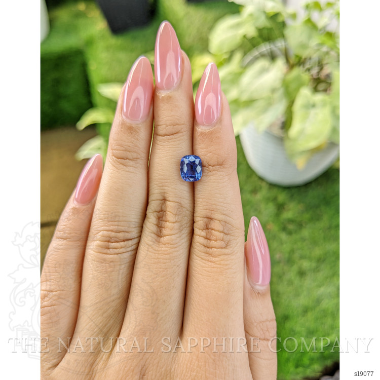 2.48 Ct. Blue Sapphire from Ceylon (Sri Lanka)
