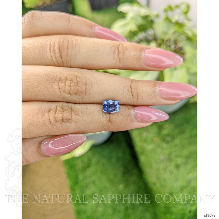 1.72 Ct. Blue Sapphire from Ceylon (Sri Lanka)