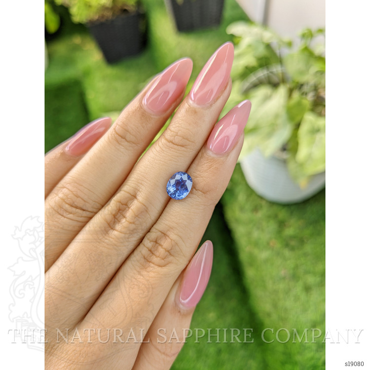 2.58 Ct. Blue Sapphire from Ceylon (Sri Lanka)