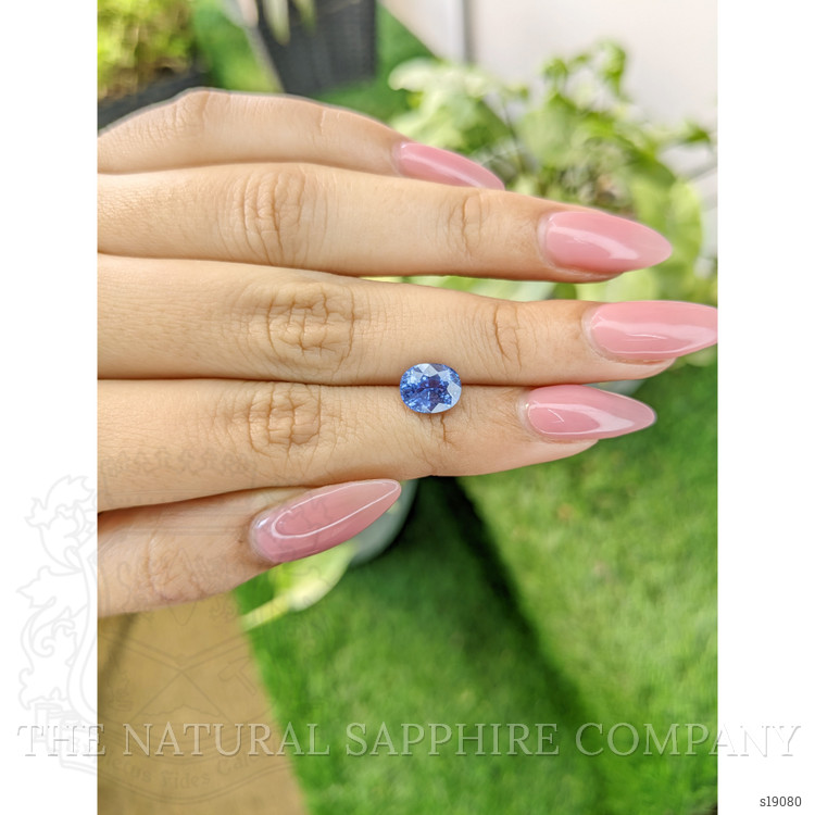 2.58 Ct. Blue Sapphire from Ceylon (Sri Lanka)