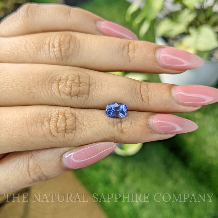2.12 Ct. Blue Sapphire from Ceylon (Sri Lanka)