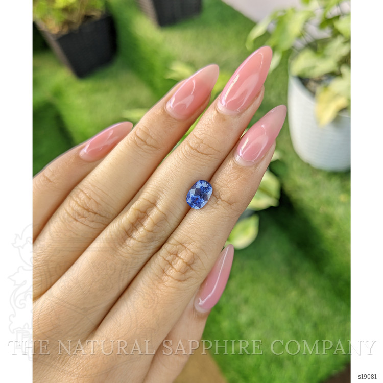 2.12 Ct. Blue Sapphire from Ceylon (Sri Lanka)