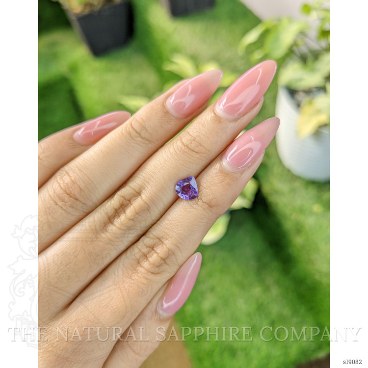 1.13 Ct. Purple Sapphire from Ceylon (Sri Lanka)